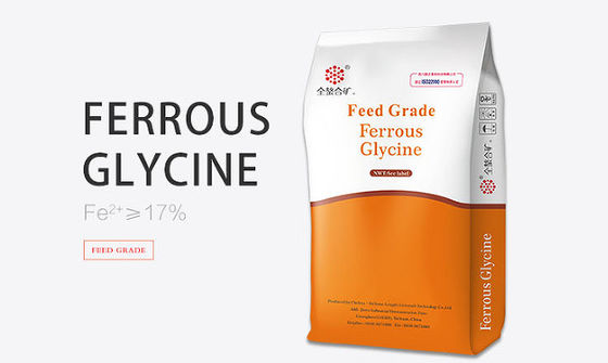 Provide Sufficient Oxygen Ferrous Glycine Organic Trace Elements  C4H8FeN2O4