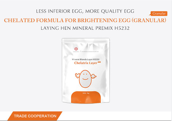 GMP Chelatrix Layer C5232k Granular Form Chelatrix Layer  Feed Extends Peak Egg